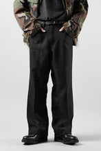 画像をギャラリービューアに読み込む, CHANGES REMAKE CUSTOM STITCH TROUSERS (BLACK #B)