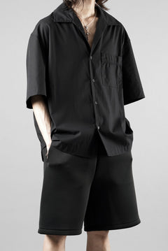 画像をギャラリービューアに読み込む, entire studios SS OPEN COLLAR SHIRT (BLACK)
