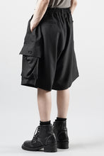 画像をギャラリービューアに読み込む, Y-3 Yohji Yamamoto SPORT UNIFORM CARGO SHORTS (BLACK)