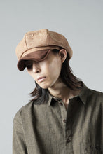 Load image into Gallery viewer, ierib exclusive Casquette / Vintage SAKABUKURO × Lamb Suede Leather (BROWN #A)