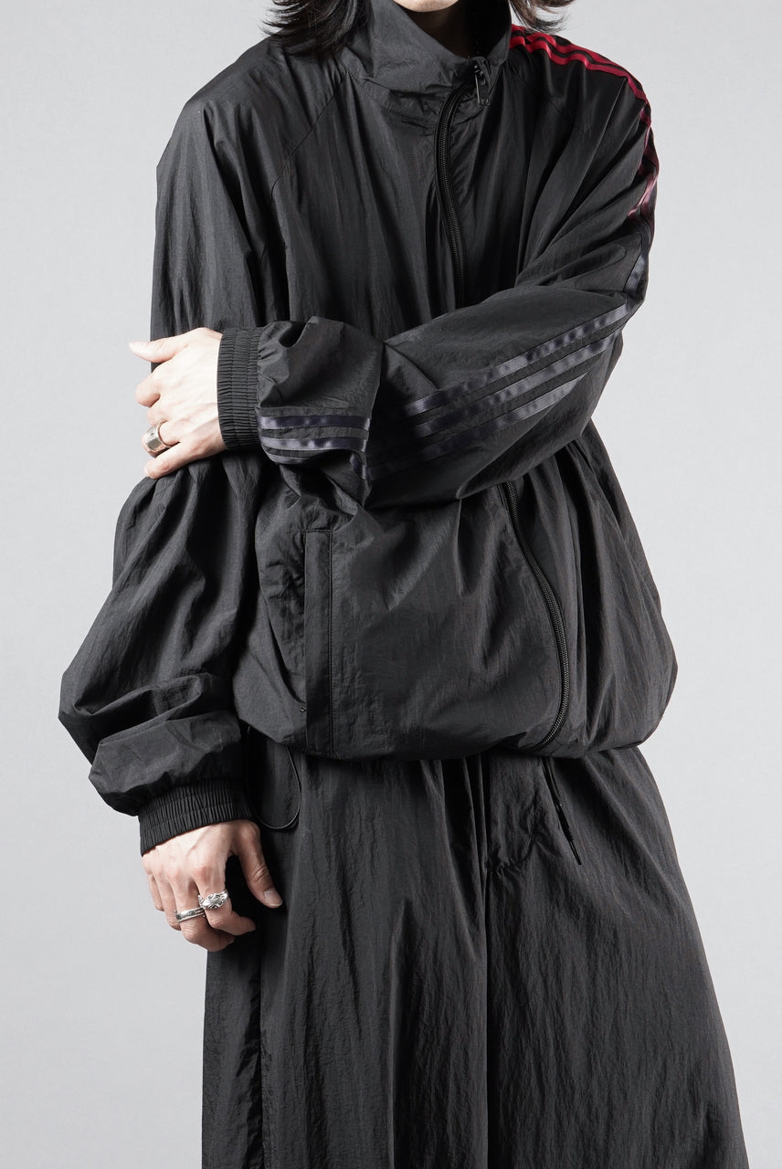 画像をギャラリービューアに読み込む, Y-3 Yohji Yamamoto M GRADIENT 3 STRIPES NYLON TRACK TOP (BLACK)