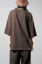 画像をギャラリービューアに読み込む, entire studios HEAVY BOXY TEE (BRUNETTE)