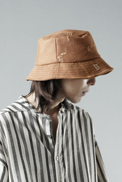 Load image into Gallery viewer, ierib exclusive Bucket Hat / Vintage SAKABUKURO (BROWN #A)