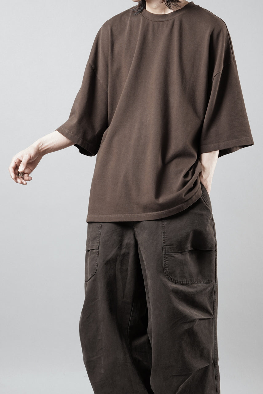 画像をギャラリービューアに読み込む, entire studios HEAVY BOXY TEE (BRUNETTE)