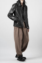 画像をギャラリービューアに読み込む, A LEATHER Roadster Jacket / SMOOTH COWHIDE (BLACK)