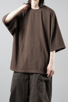 画像をギャラリービューアに読み込む, entire studios HEAVY BOXY TEE (BRUNETTE)