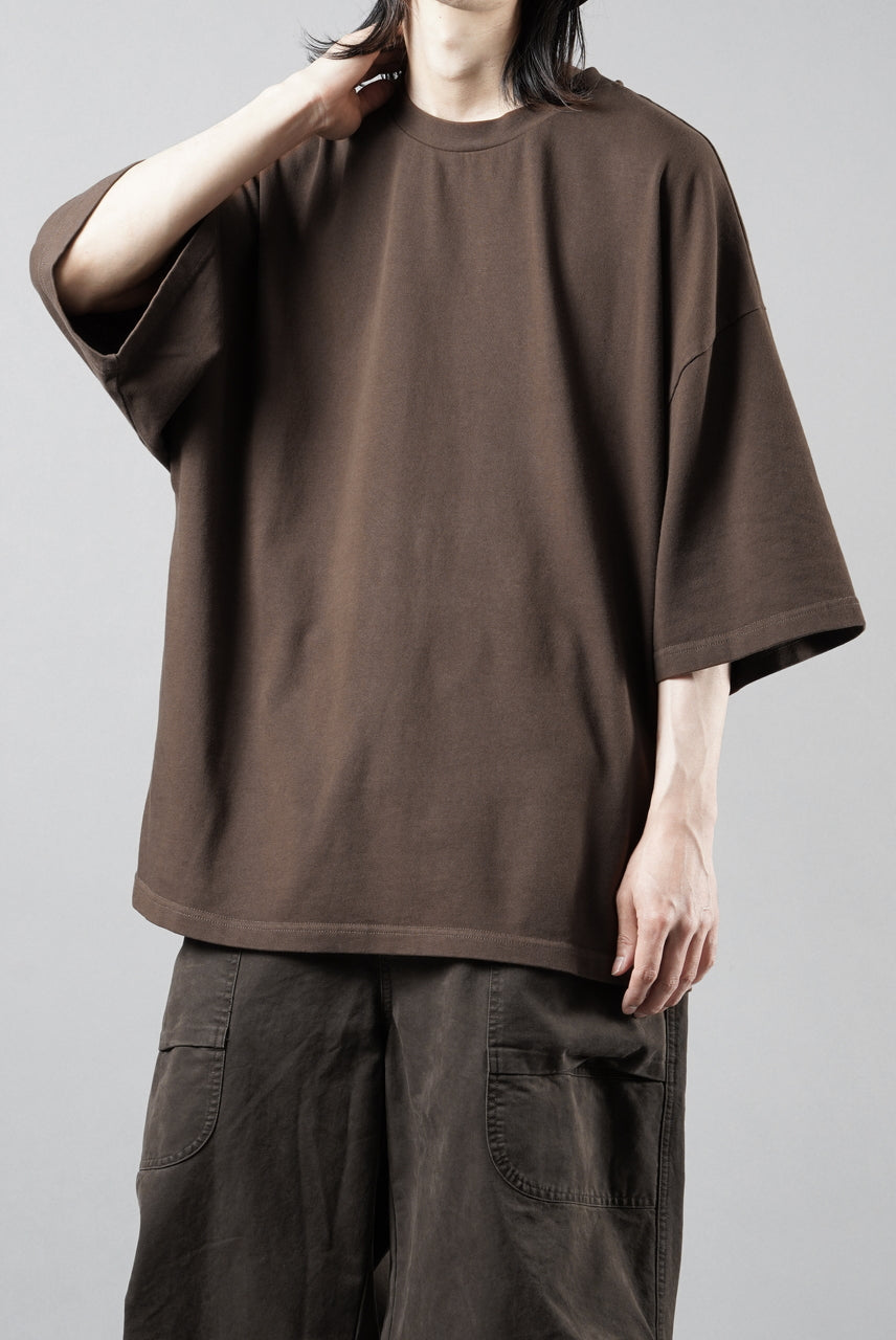 画像をギャラリービューアに読み込む, entire studios HEAVY BOXY TEE (BRUNETTE)
