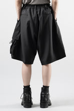 画像をギャラリービューアに読み込む, Y-3 Yohji Yamamoto SPORT UNIFORM CARGO SHORTS (BLACK)