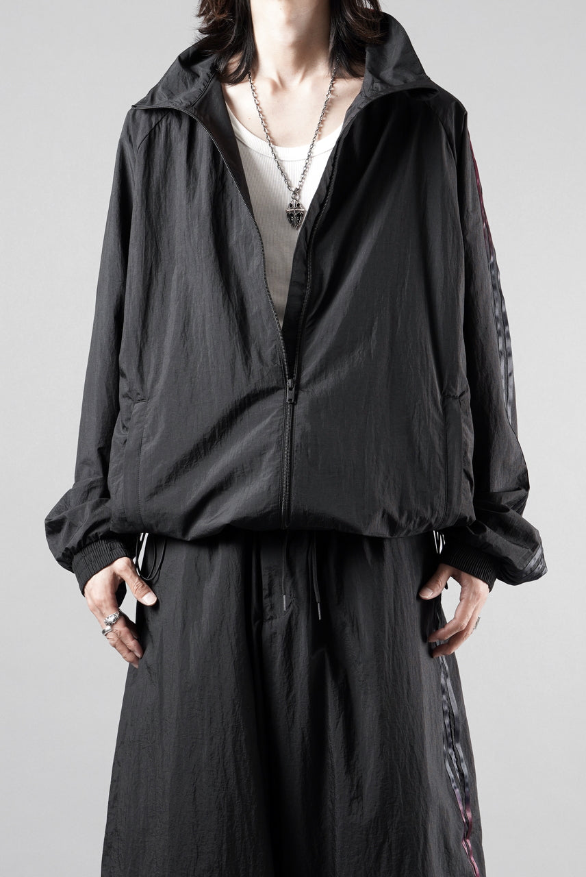 画像をギャラリービューアに読み込む, Y-3 Yohji Yamamoto M GRADIENT 3 STRIPES NYLON TRACK TOP (BLACK)