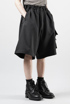 画像をギャラリービューアに読み込む, Y-3 Yohji Yamamoto SPORT UNIFORM CARGO SHORTS (BLACK)