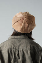Load image into Gallery viewer, ierib exclusive Casquette / Vintage SAKABUKURO × Lamb Suede Leather (BROWN #A)