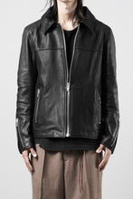 画像をギャラリービューアに読み込む, A LEATHER Roadster Jacket / SMOOTH COWHIDE (BLACK)
