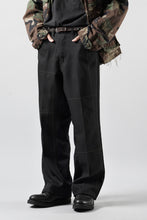 画像をギャラリービューアに読み込む, CHANGES REMAKE CUSTOM STITCH TROUSERS (BLACK #B)