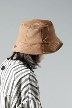 Load image into Gallery viewer, ierib exclusive Bucket Hat / Vintage SAKABUKURO (BROWN #A)