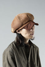 Load image into Gallery viewer, ierib exclusive Casquette / Vintage SAKABUKURO × Lamb Suede Leather (BROWN #A)