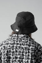 Load image into Gallery viewer, ierib exclusive Bucket Hat / Heavy Linen Canvas (BLACK EDITON)