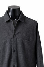 画像をギャラリービューアに読み込む, m.a+ one piece med fit shirt / H250DB/CWPA (BLACK)