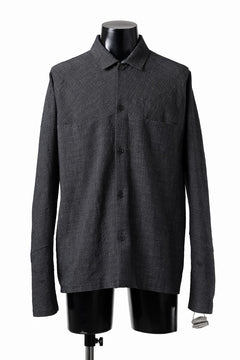 画像をギャラリービューアに読み込む, m.a+ one piece med fit shirt / H250DB/CWPA (BLACK)