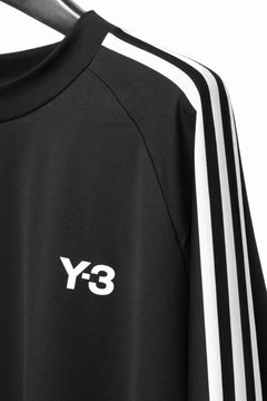 Y-3 Yohji Yamamoto THREE STRIPES LONG SLEEVE TOP (BLACK)の商品 
