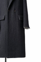 画像をギャラリービューアに読み込む, forme d&#39;expression Double Breasted Long Coat (Dark)