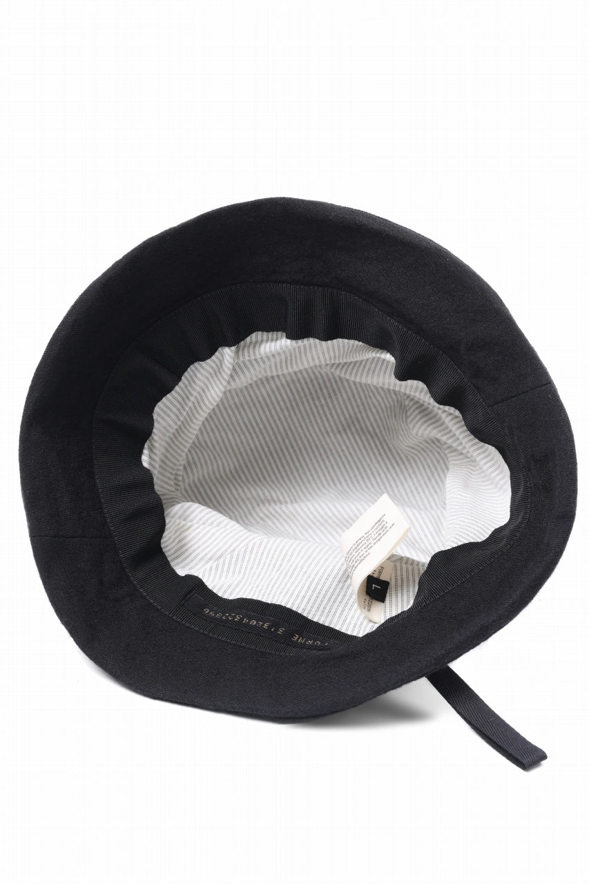 画像をギャラリービューアに読み込む, forme d&#39;expression Twisted Derby Hat (Black)