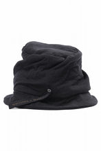 画像をギャラリービューアに読み込む, forme d&#39;expression Twisted Derby Hat (Black)