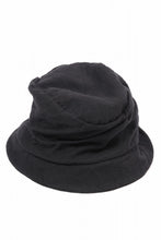 画像をギャラリービューアに読み込む, forme d&#39;expression Twisted Derby Hat (Black)