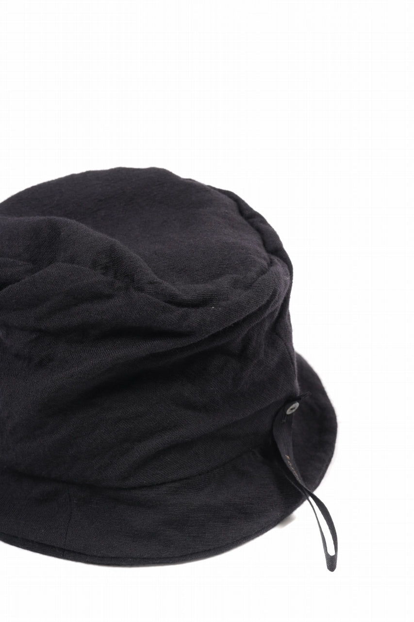 画像をギャラリービューアに読み込む, forme d&#39;expression Twisted Derby Hat (Black)