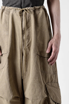 画像をギャラリービューアに読み込む, entire studios FREIGHT CARGO PANTS / COTTON CANVAS (HUMMUS)