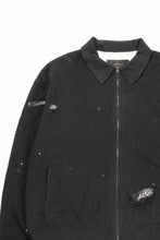 画像をギャラリービューアに読み込む, Professor.E DESTROYED KNIT JACKET (BLACK)