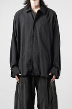 画像をギャラリービューアに読み込む, Professor.E EMBROIDERED SHIRT (BLACK)
