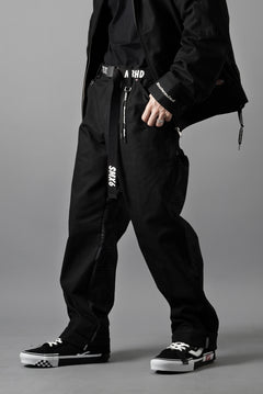 画像をギャラリービューアに読み込む, mastermind JAPAN x Dickies DUCK PANTS (BLACK)