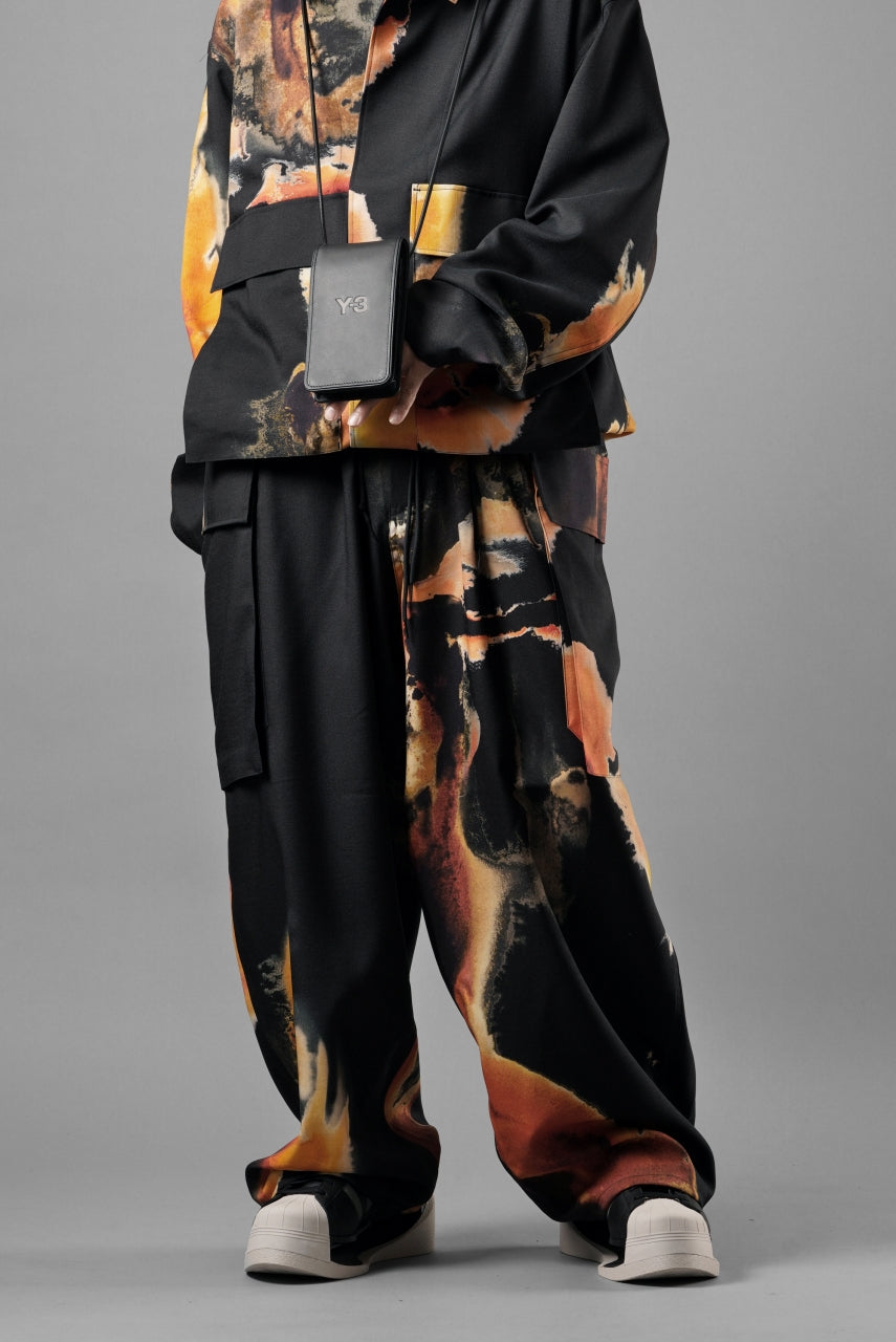 画像をギャラリービューアに読み込む, Y-3 Yohji Yamamoto AOP SPORT UNIFORM COACH JACKET (BLACK + MULTI)