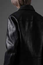 画像をギャラリービューアに読み込む, ierib exclusive Lukas Jacket / Horse Nubuck Leather (BLACK)