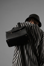 画像をギャラリービューアに読み込む, ierib exclusive TYPE-Ⅱ Bark Bag 30 / Wild Boar + Waxed Horse Butt Leather (BLACK)