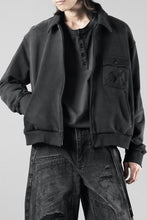 画像をギャラリービューアに読み込む, Professor.E AGED SINGLE POCKET JACKET (WASHED BLACK)【26SS PRE SALE】