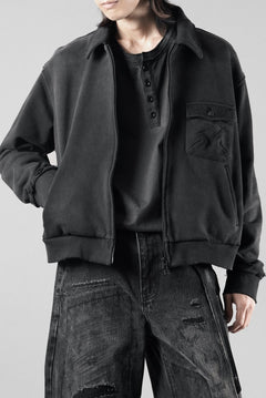 画像をギャラリービューアに読み込む, Professor.E AGED SINGLE POCKET JACKET (WASHED BLACK)【26SS PRE SALE】