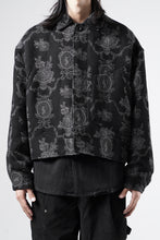画像をギャラリービューアに読み込む, Professor.E E'ACQUARD CROPPED JACKET 2.0 (E TEXTURED JACQUARD)
