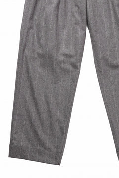 画像をギャラリービューアに読み込む, Hannibal. Wide Pleated Trousers / Homer 222. (GREY MARBLE)