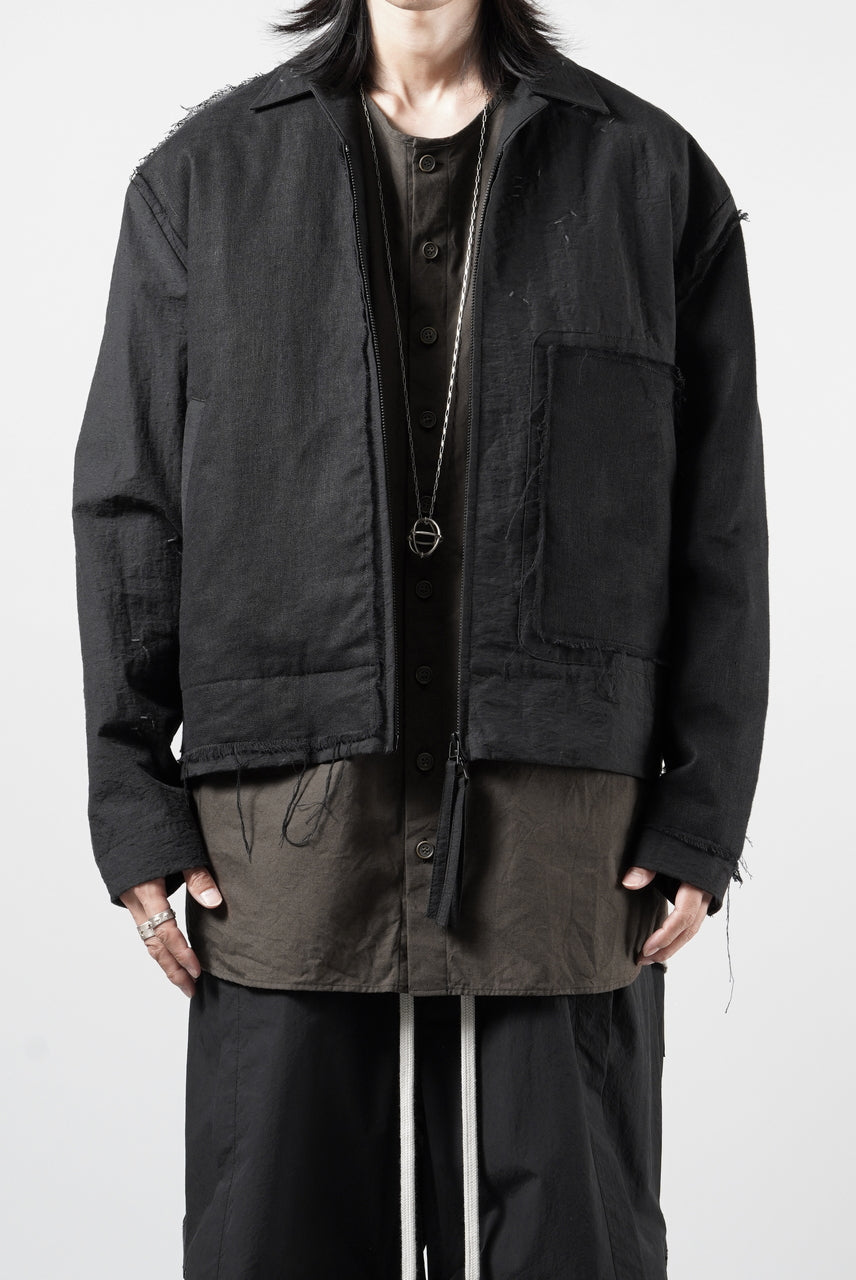 Load image into Gallery viewer, Professor.E DOTS COACH JACKET (BLACK)