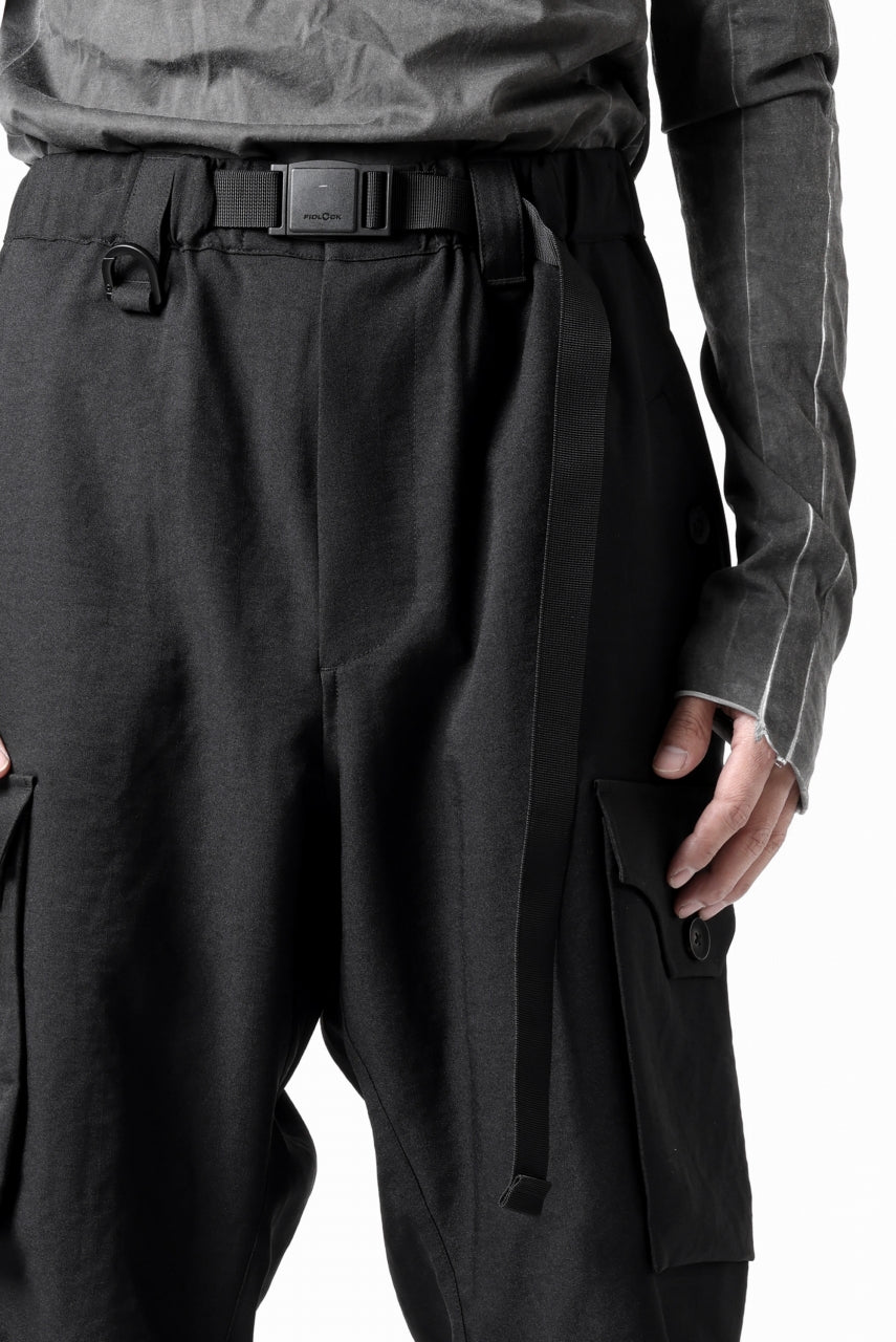 Y-3 Yohji Yamamoto CUFFS PANTS (BLACK)