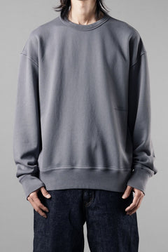 画像をギャラリービューアに読み込む, Ten c FLEECE / CREW NECK SWEAT SHIRT (GRIGIO CARBONE)