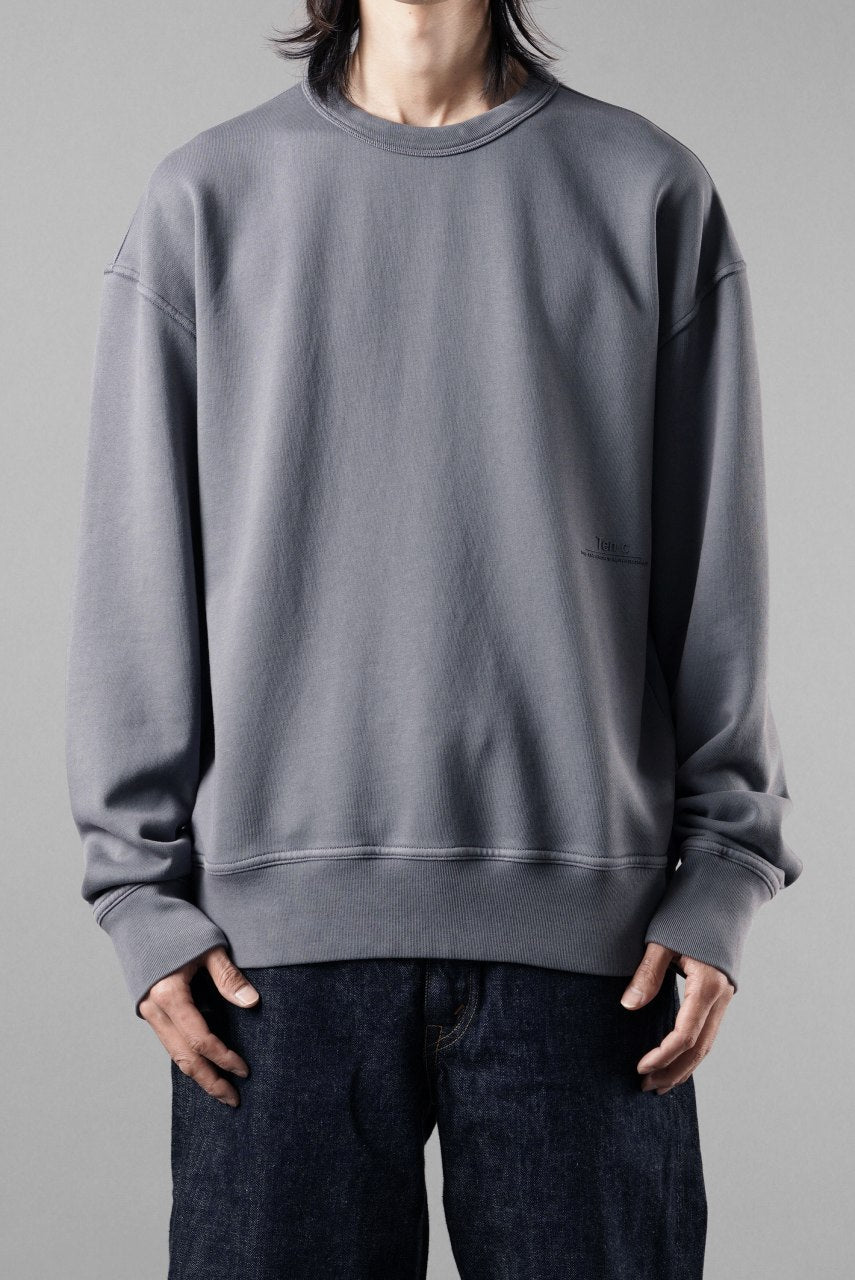画像をギャラリービューアに読み込む, Ten c FLEECE / CREW NECK SWEAT SHIRT (GRIGIO CARBONE)