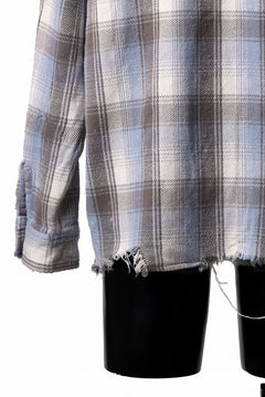 画像をギャラリービューアに読み込む, FULLCOUNT x N/07 exclusive Original Check Flannel Shirt (Blue)