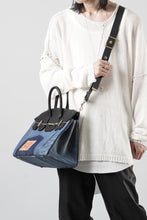 画像をギャラリービューアに読み込む, ierib exclusive 2Way Bark Bag 30 / Vintage Denim + Horse Leather (INDIGO x BLACK #A)
