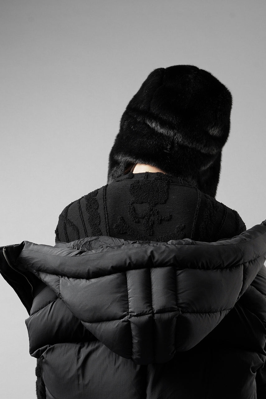 画像をギャラリービューアに読み込む, MASTERMIND WORLD x KANGOL® FAUX FUR TRAPPER (BLACK)