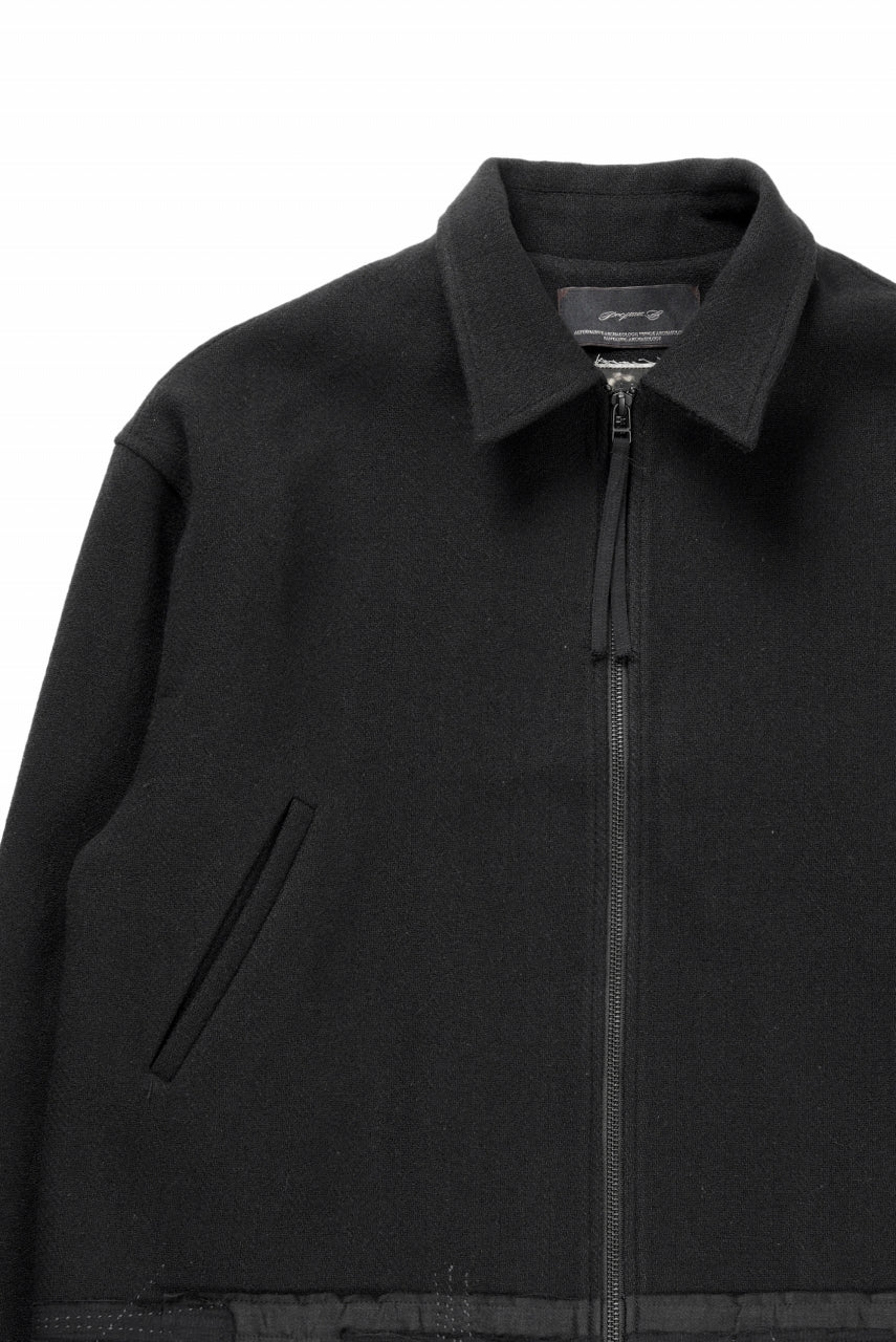 Professor.E APPLIQUE JACKET (BLACK)