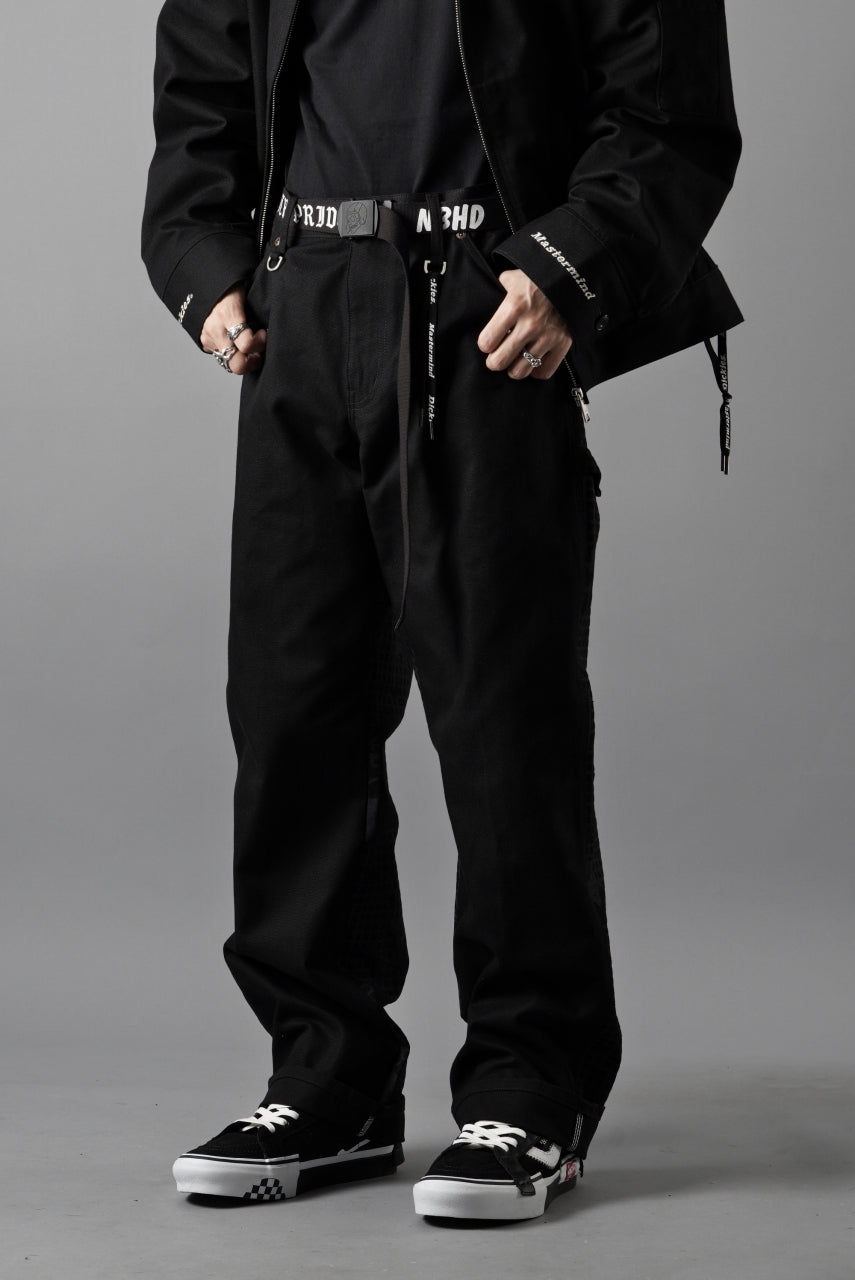 画像をギャラリービューアに読み込む, mastermind JAPAN x Dickies DUCK PANTS (BLACK)