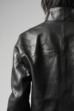画像をギャラリービューアに読み込む, Portaille exclusive wp001 MOTO JACKET / ROMA SOFT TANNED LEATHER (BLACK)