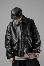 画像をギャラリービューアに読み込む, ISAMU KATAYAMA BACKLASH FLAT VISOR CAP / MONOCHROME LUXURY STEER (BLACK)